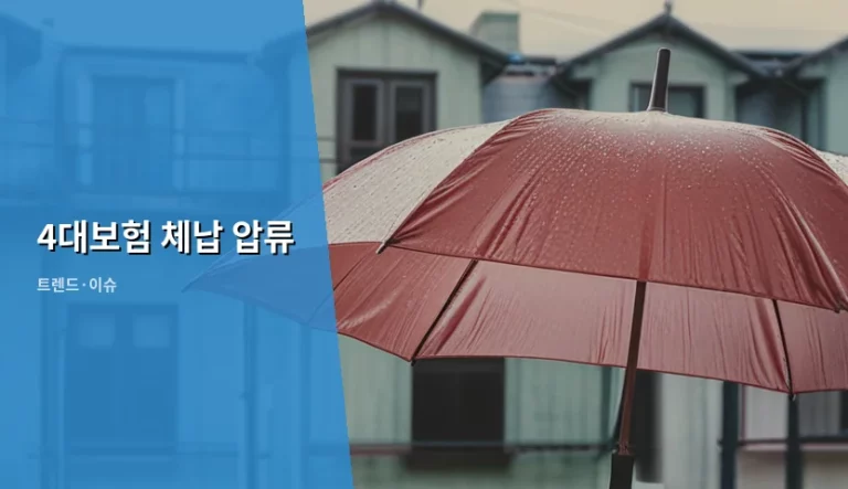4대보험 체납 압류 절차와 대응 방법 및 주의사항